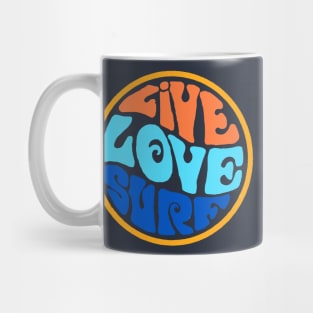 Live love surf Mug